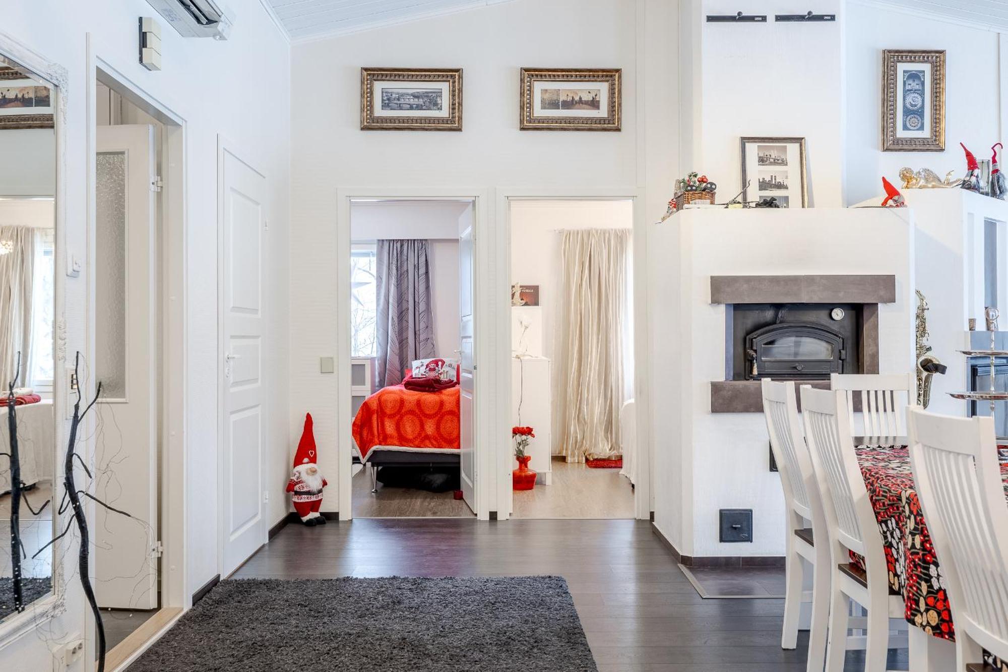 רובניימי Riverside Home For Families - Beautiful House Near Santa Claus Village מראה חיצוני תמונה
